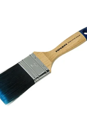 Laatste Versie Anza Diamond Aqua platte kwast 2 inch